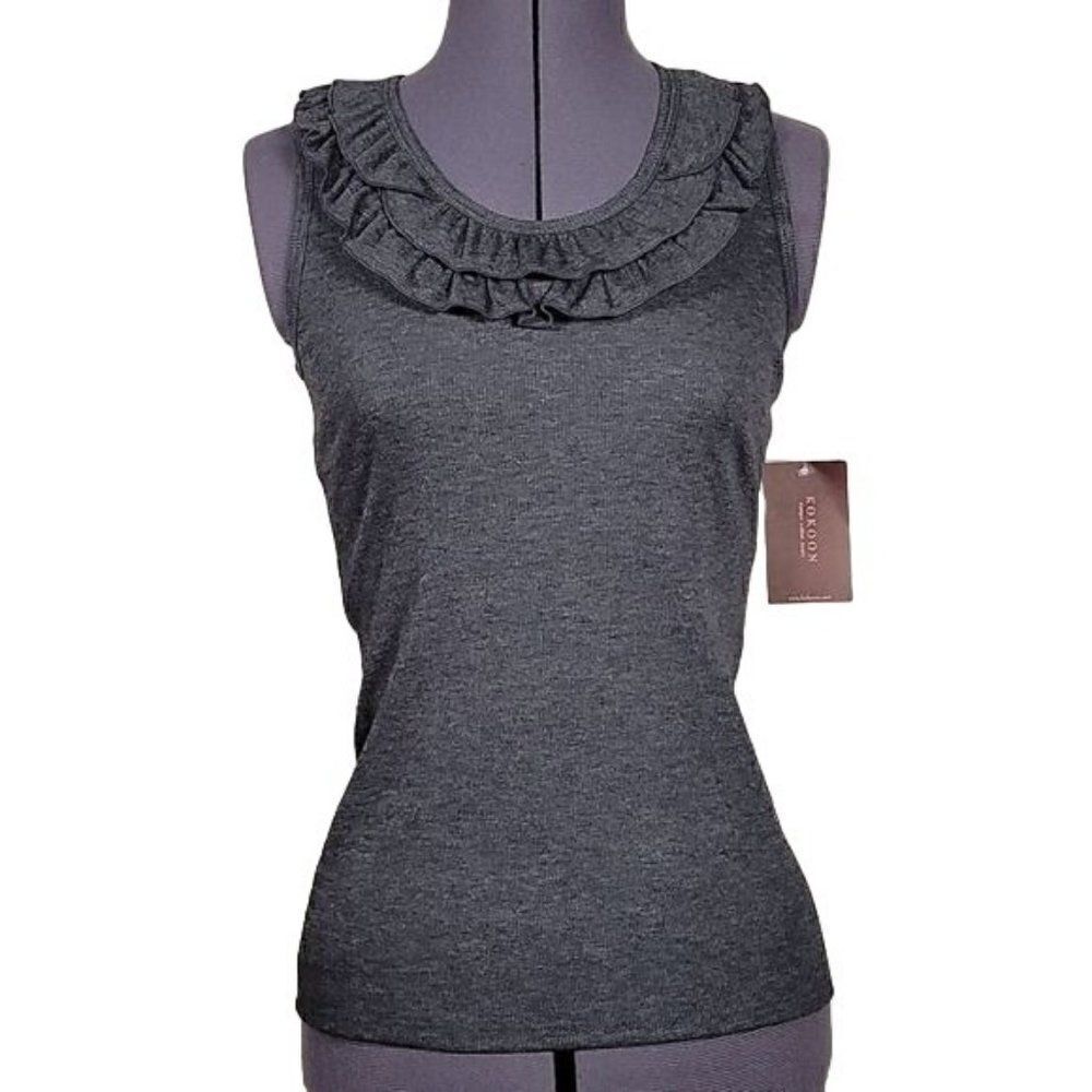 Kokoon "Tank You" Ribbed Racerback Tank Top Sz XS